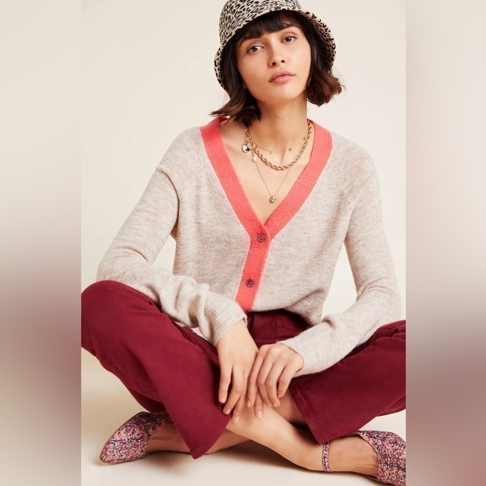 ASTR The Label Colorblock Cardigan 💕 - Picture 6 of 11